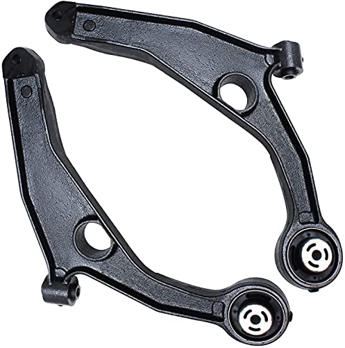 Image of Detroit Axle - 6pc Front End Control Arms Kit for 2009-2020 Dodge Journey, 2 Lower Control Arms 2 Lower Ball Joints 2 Stabilizer Sway Bar End Links Replacement