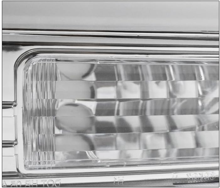 Miniatura 7 de ZMAUTOPARTS Faros delanteros de proyector LED cromados con DRL blanco de 6.25 pulgadas, compatible con Ford F250 F350 F450 Super Duty 1999-2004