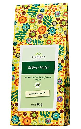 Herbaria - Grüner Hafertee bio - 75 g - 6er Pack