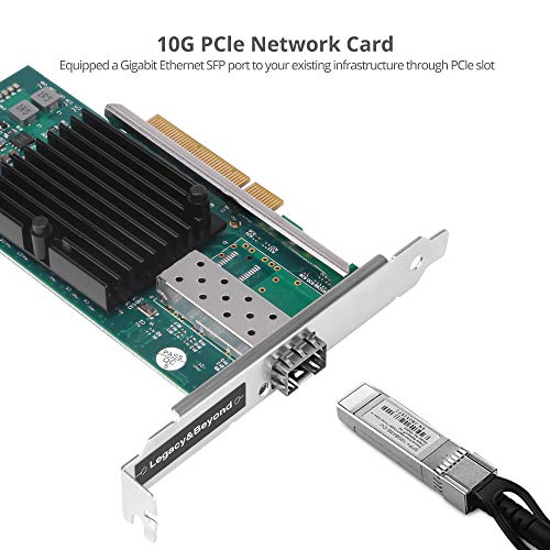 Tarjeta de Red SIIG Single 10G SFP+ Gigabit Ethernet PCIe LB-GE0411-S1 miniatura 3