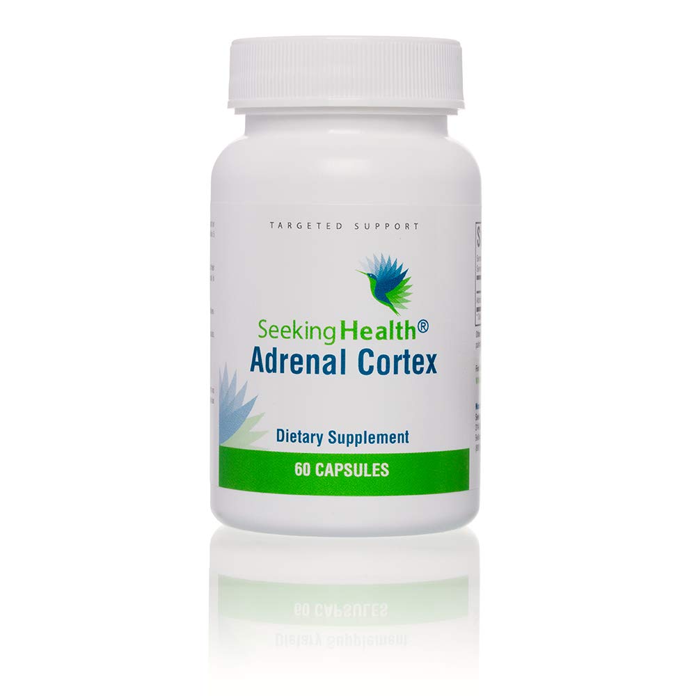 Amazon.com: Adrenal Cortex | Provides 50 mg of Adrenal Cortex Per Capsule |  60-Easy-to-Swallow Vegetarian Capsules | Non-GMO | Free of Magnesium  Stearate | Physician Formulated | Seeking Health : Health & Household