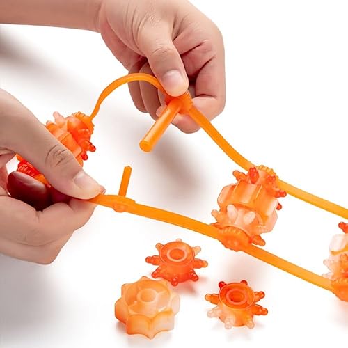 Miniatura 4 de Paquete de 2 masajeadores de espalda de mano para masaje de espalda, cuerda portátil para terapia de celulitis, herramienta de correa de auto masaje