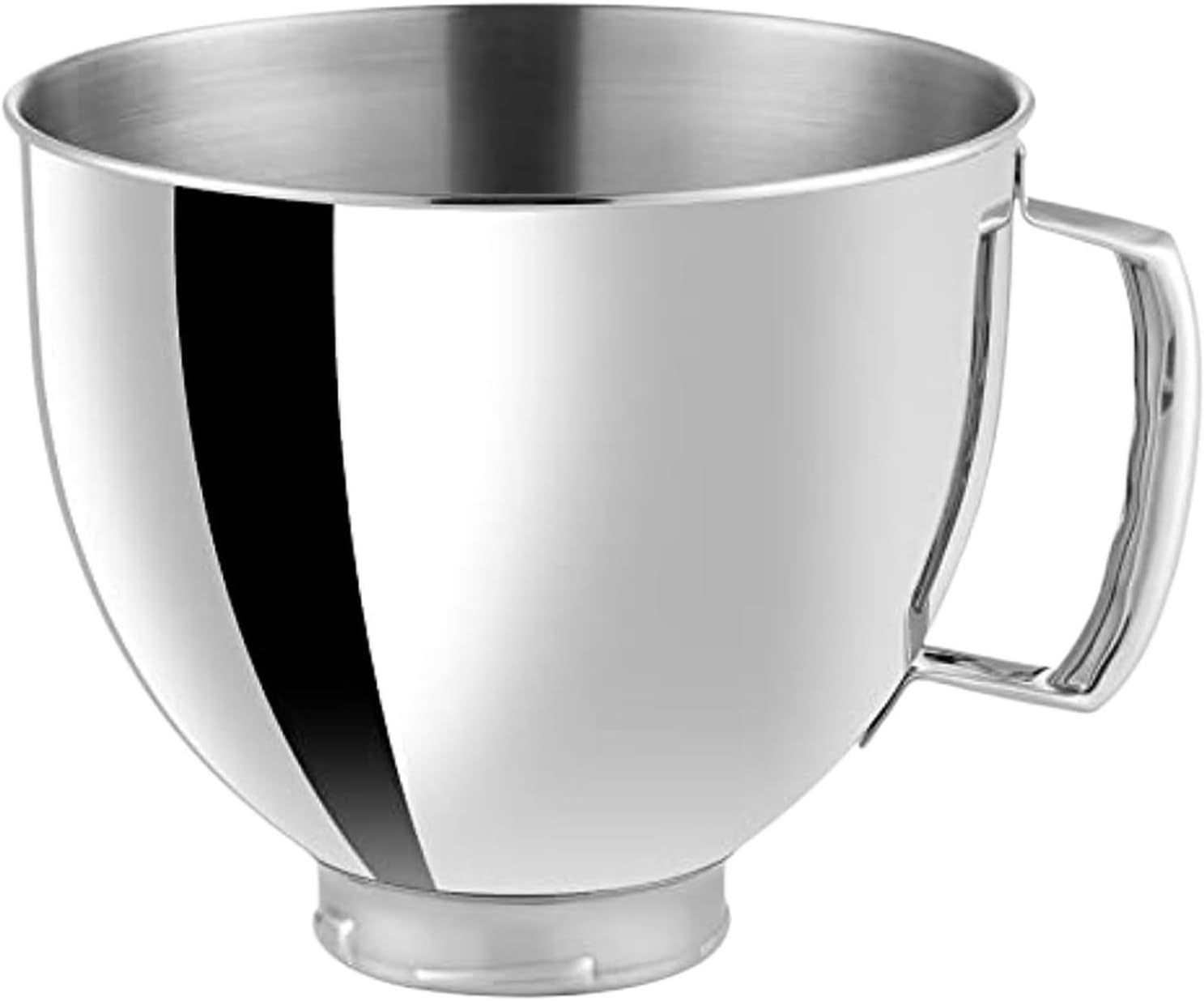 blender parts & accessories, 5 Quart Mixing Bowl,Compatible For KitchenAid Stand Mixers, Food-Grade Stainless Steel With, Compatible With Tilt-Head,for replacement