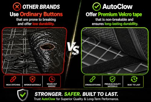 Image of Premium 7D Car Mat Full Set for Kia EV6 || Luxury Leather Dual-Stitch Full Set 7D Car Floor Mat || 100% Waterproof || Color : Silver-Black (Design-1)