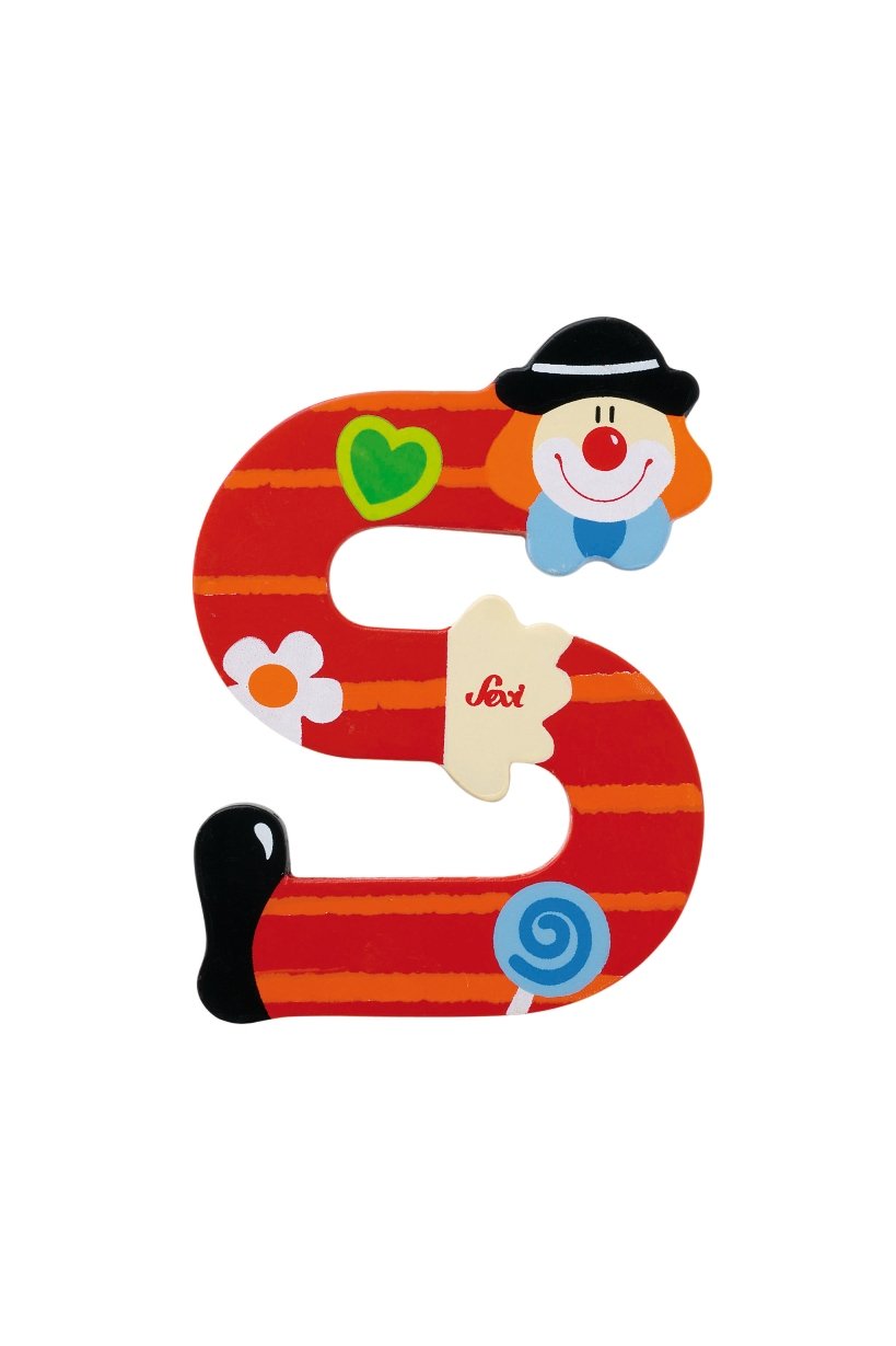 Trudi 81755 Letter Clown S (Assorted)