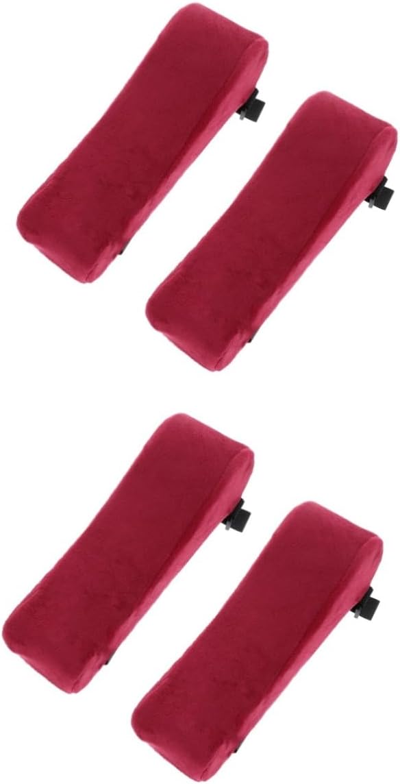 COHEALI 4pcs Memory Elbow Pillow Comfortable Armrest Cushion for Office Chairs Gaming Chairs and More Skid Design for Firm Support and Easy Installation for Elbow Relief
