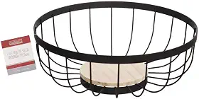 HAUSKRAFT - Fruteira mesa Redonda aramado 28,5cm