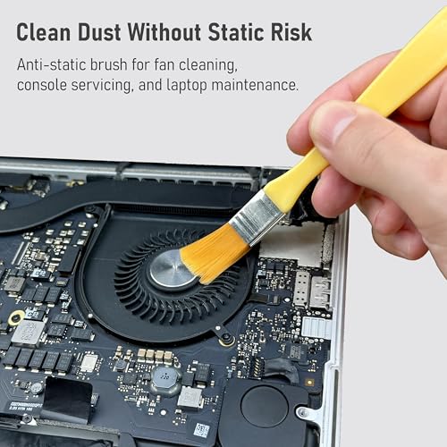 Image of HowFixit 12-in-1 Electronics Opening Tool Kit, Professional Anti-Static Spudger Set with Plastic & Metal Pry Tools for Laptop, MacBook, PC, PS4, PS5, Xbox, Switch, Controller Repair