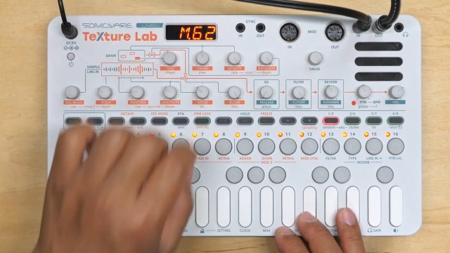 Sonicware LIVEN Texture Lab [Granular Synthesizer/Effects