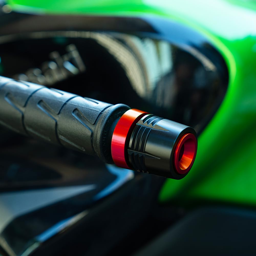Estremità manubrio per Z900 RS SE Z800 Z750 Z500 Z400 Z1000 Z1000SX Ninja 250 300 400 500 ZX6R ZX10R ninja1000SX versys650 manopole di protezione