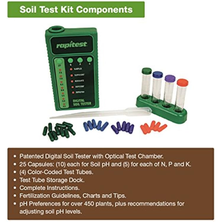 Luster Leaf 1605 Rapitest Digital Soil testing Kit