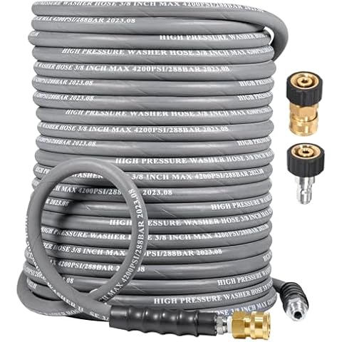 Coyardor 3/8" 100 FT Pressure Washer Hose Cover