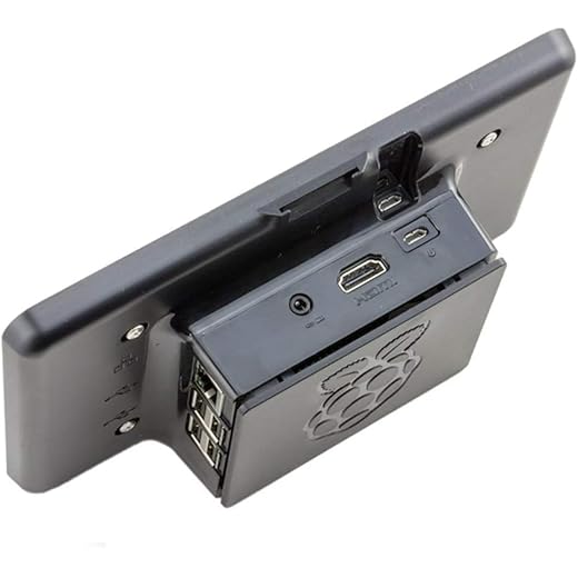 Raspberry Pi Custodia touch screen (Nero, Pi 3)