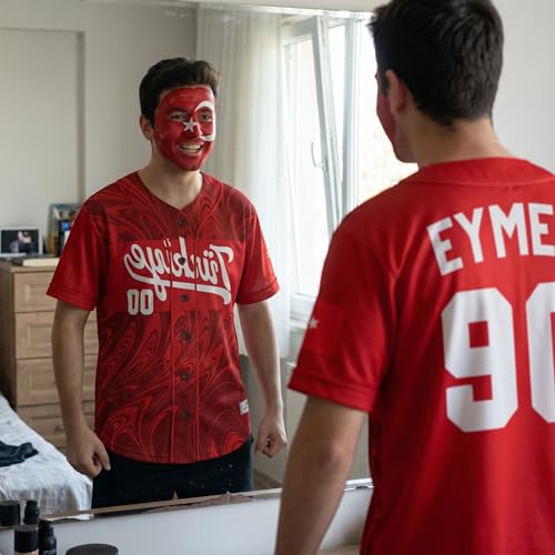 Custom 2026 Baseball Jersey - Uniforme personalizado de béisbol con diseño nacional para hombres, mujeres y niños miniatura 4