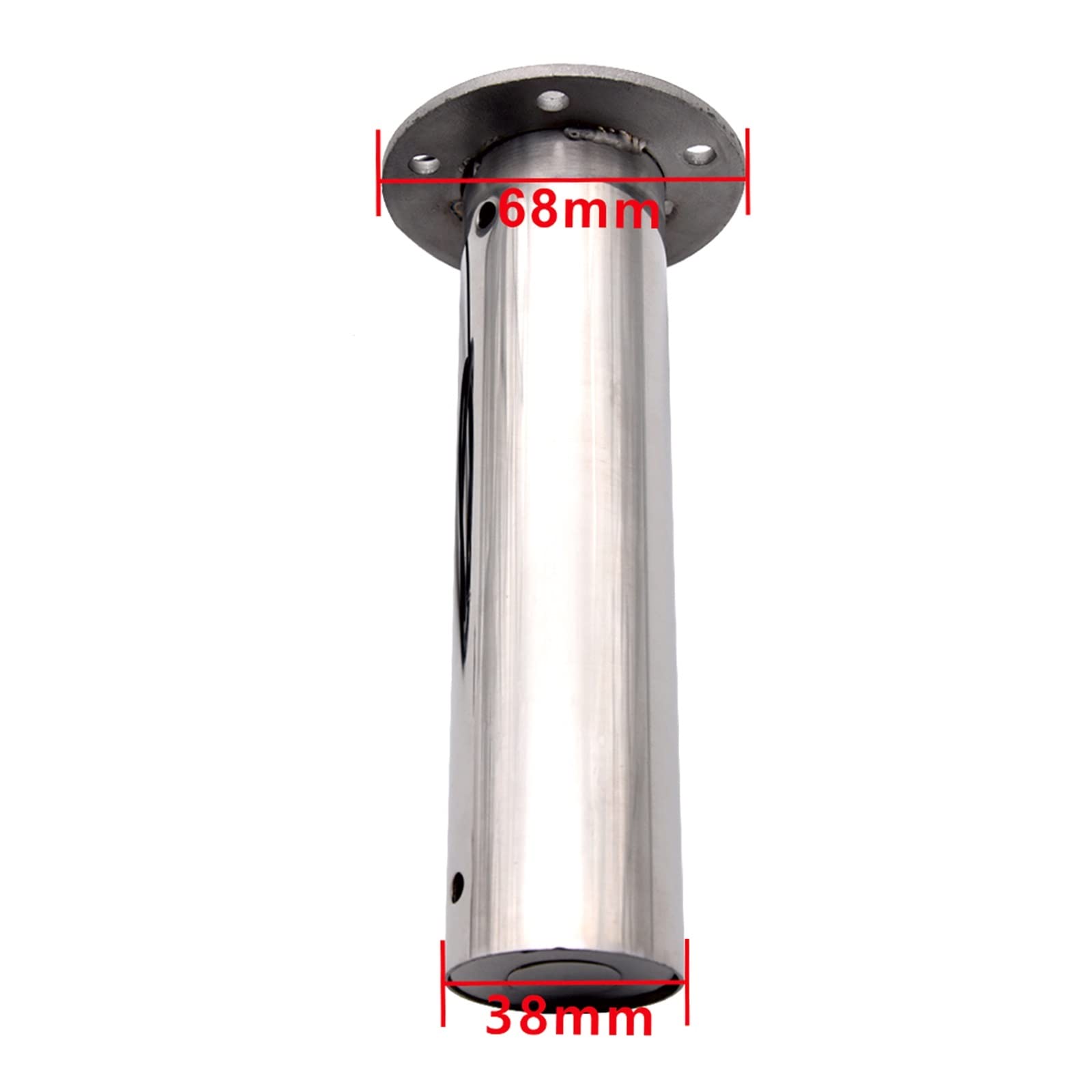 Sensore di livello dell'acqua per acque reflue da 150-550 mm per unità di invio carburante, per imbarcazioni marine, camper, misuratore di livello del serbatoio, adatto a 0-190 Ohm, 240-33 Ohm, sens