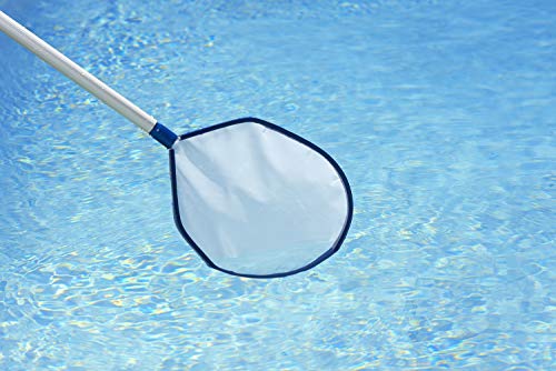 Poolmaster 21188 Finisher Swimming Pool & Spa Leaf Skimmer With Mesh Net, Medium, Blue #TOP3