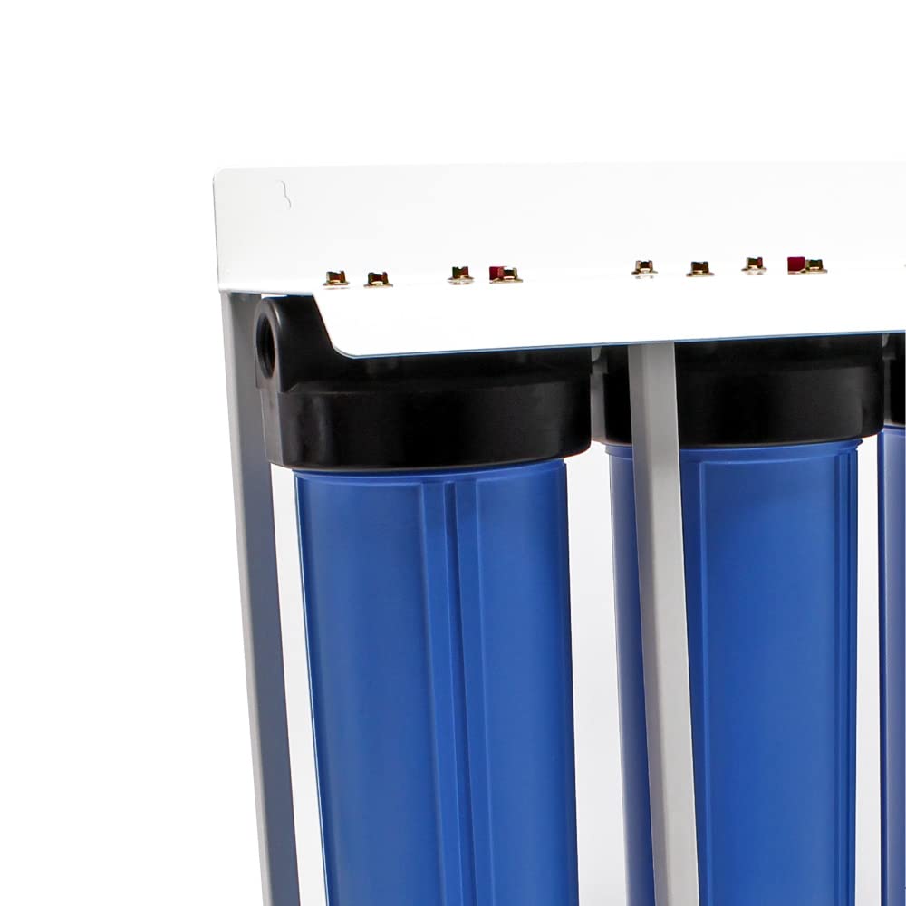 Filtre à Eau Naturewater 3 Étapes - Système Filtration Charbon Actif Pour Eau Potable, 720 L/h, Installation Facile