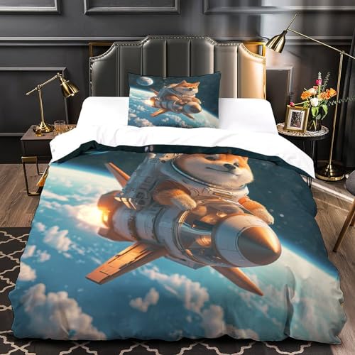 Housse de couette microfibre hypoallergénique avec fermeture éclair