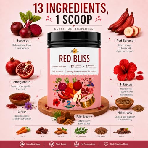 Image of Palm Era Red Bliss, 325g | Skin Radiance & Natural Wellness, Improve Hemoglobin, Boost Immunity (325g)