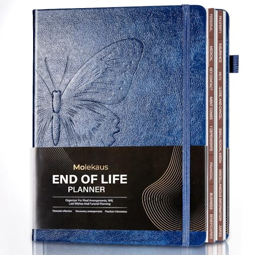 Molekaus End of Life Planner: Estate Planning Organizer with...