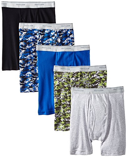 Image of Fruit of the Loom Men's No Ride Up Boxer Brief