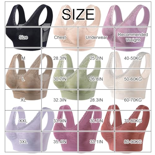 Hana Bras - Cotton Buttonless Comfy Lifting Shaping Bras, Angel Whispers Bra, Elenawear Bra2