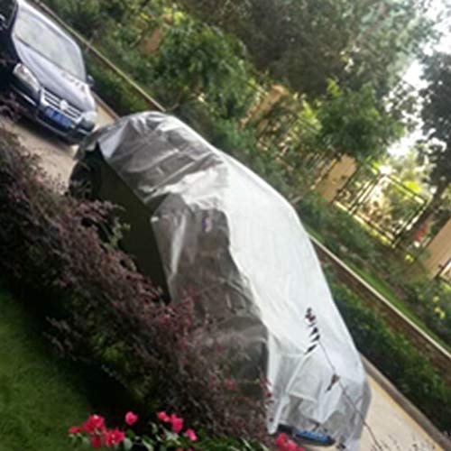 Lona impermeable OKUOKA 5x8m de plástico resistente para sombra en camping y jardín color A 6