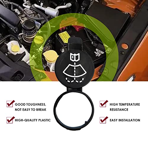 Rydowenna Windshield Wiper Washer Fluid Reservoir Tank Bottle Cap Replacement Cap Compatible With Gmc Chevrolet Buick Cadillac 12767700, 13227300, 19172571(Rydowenna-12767700) #TOP3