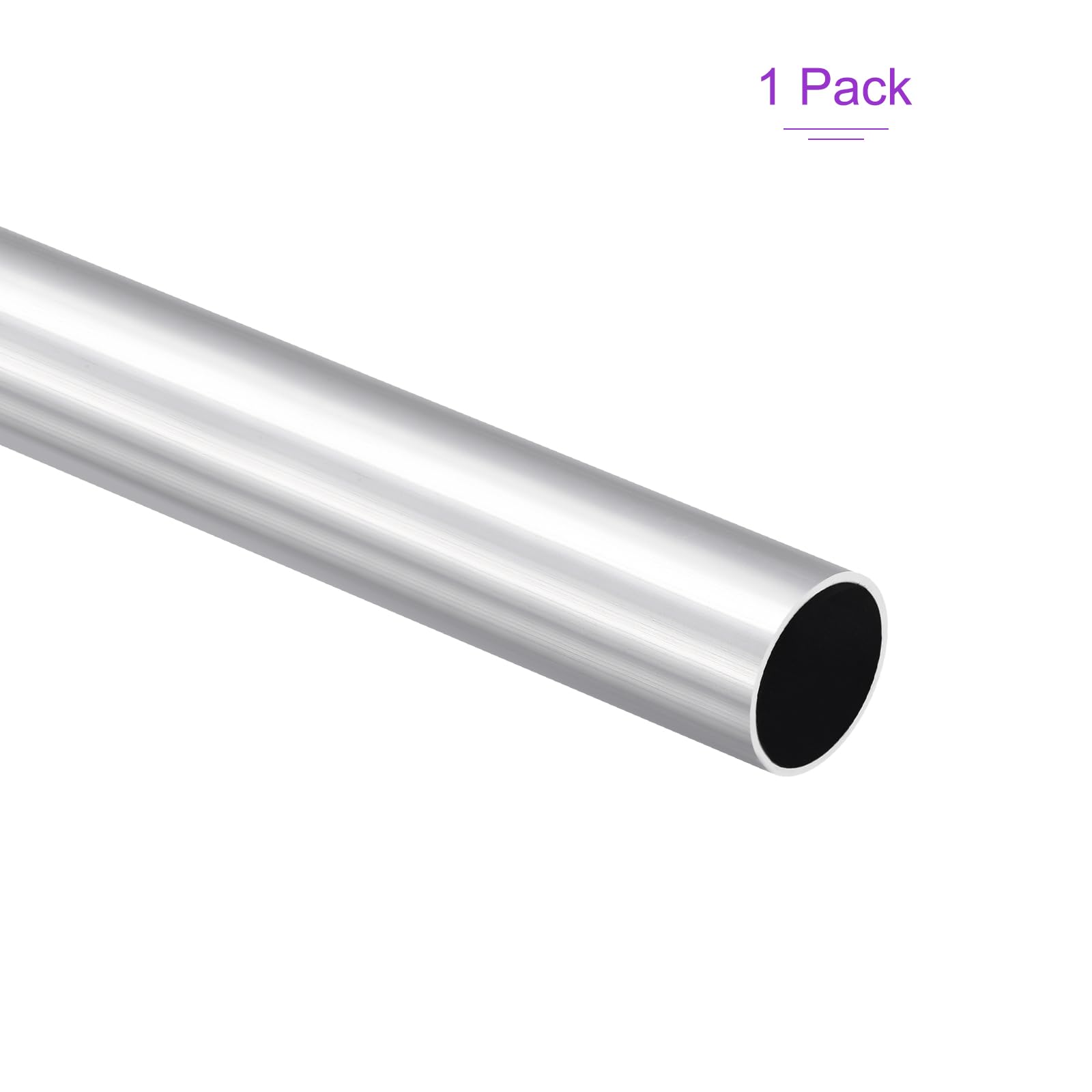 DMiotech (25 mm średnica zewnętrzna x 22 mm ID) 6061 aluminiowa okrągła rura o długości 300 mm przemysłowe metalowe rury do budowy ram maszyn projekty DIY