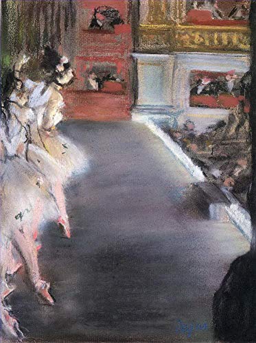 Edgar Degas danseuses au vieil opéra tableau huile sur toile pour salon élégant