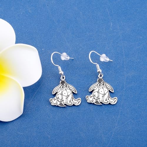 KEYCHIN Funny Donkey Earrings Donkey Inpsired Fans Gifts Donkey Jewelry Donkey Merchandise2