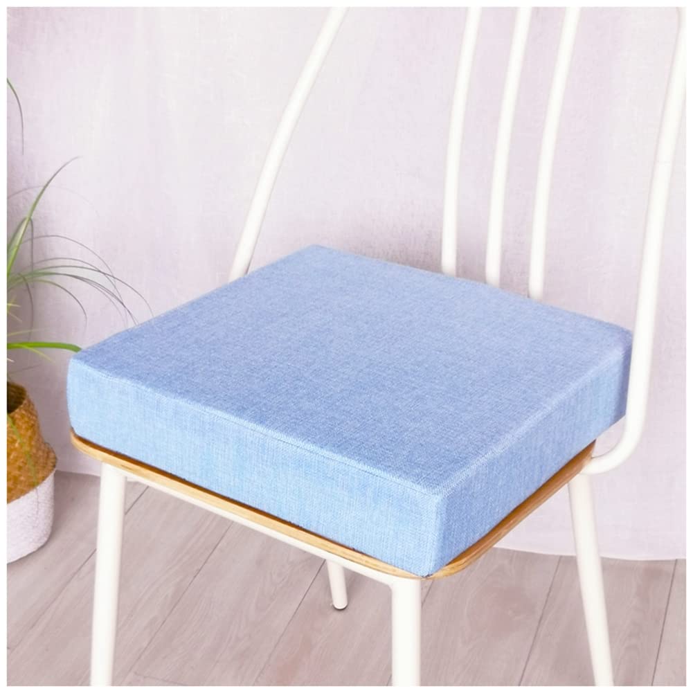 DAIHAN 2x Square Chair Cushion Seat Pad Padded Cushion Indoor Garden Dining Chair Booster Cushion Seat Chair Arm Chair Pad,B-5,45x45x8cm
