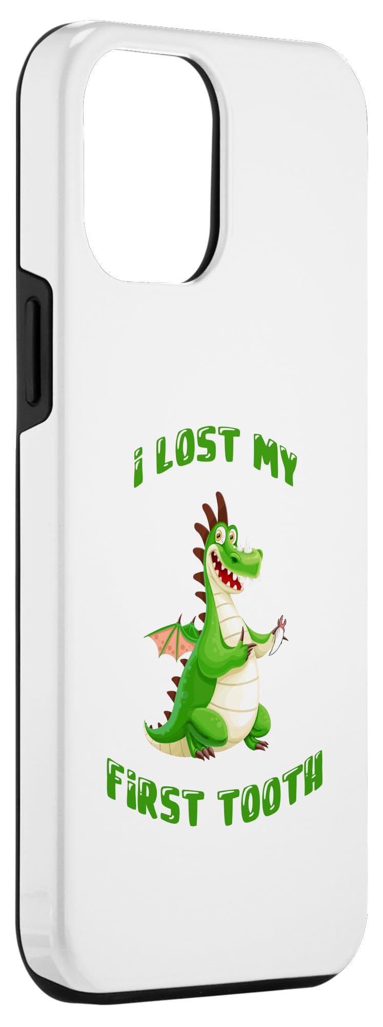 iPhone 14 Plus I Lost My 1st Tooth Funny Dragon Tooth Fairy Kids Boys Case - Image 3