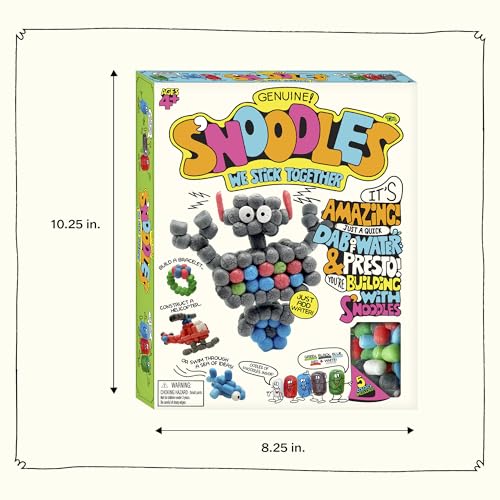 Image of Schylling S'Noodles - Creative Building Craft Kit - Just Add Water - Ages 4 and Up - One Kit