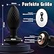 Analvibratoren für Mann Analplug# für Männer, Prostata Stimulation Männer Analplug Sex Spielzeug für die Männer mit 7 Rotation 7 Vibration, Anal Plug Sex Spielzeug für Paare Buttplug Sexspielzeug