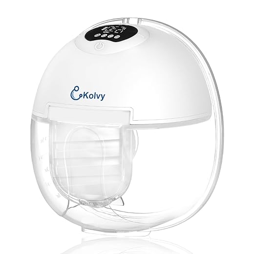 Air Draadloze Elektrische Borstkolf – Handsfree Kolfapparaat – Compacte & Stilste Borstkolf met 4 Modi & 12 Zuigniveaus – USB-C Oplaadbaar – Incl. 3 Borstschilden – Enkel – Nieuwste Kolvy Model