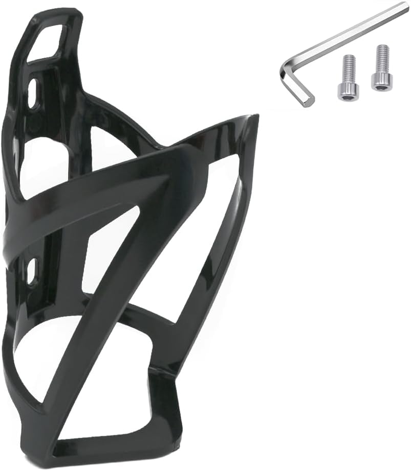 Pro-Bike Tool Bike Water Bottle Cage - Nylon & Glass Fiber - Lightweight 46g - Secure Retention - Fits 20-32 Oz Bottle - Quick Install With Stainless Steel Bolts - Blue