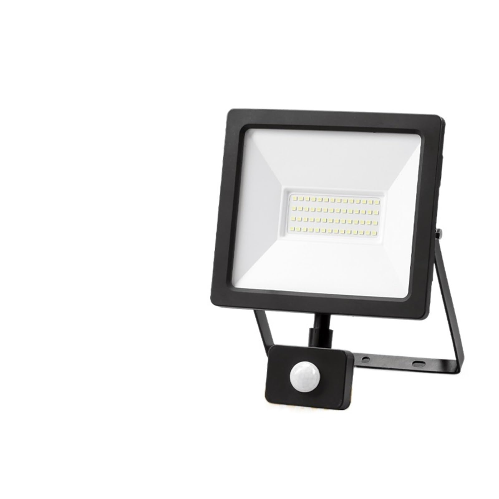 Reflektory LED na zewnątrz, Reflektor LED IP67 Wodoodporny 30W-100W Czujnik Ruchu IP65 Zewnętrzny Projektor Ogrodowy Oświetlenie Punktowe Reflektory Ścienne na podwórko, parking, patio, plac zabaw (C