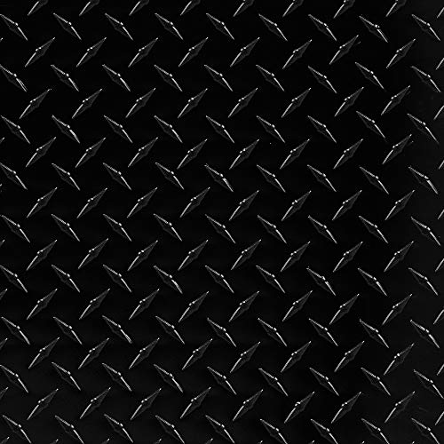 Arksen 49 Inch Heavy Duty Aluminum Bar Tread Tool Box, Waterproof Truck Storage Organizer Chest For Pick Up Truck Bed, Rv Trailer With Gas-Spring Enabled Poles Side Handle, Lock And Keys - Black #TOP6