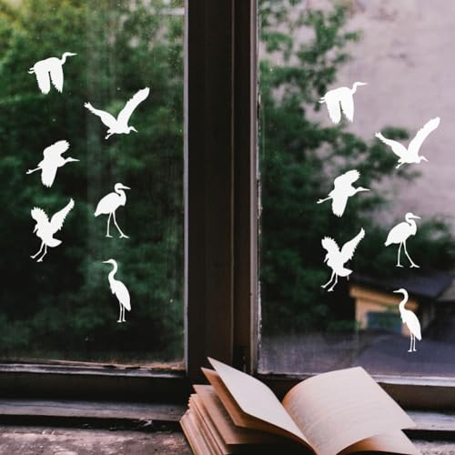 FINGERINSPIRE Heron Bird Painting Stencil 21x29.7cm Large Flying Birds Stencil for Painting Standing Birds Drawing Template Reusable Heron Birds Stencil Animal Theme Template for DIY Crafts - Image 4