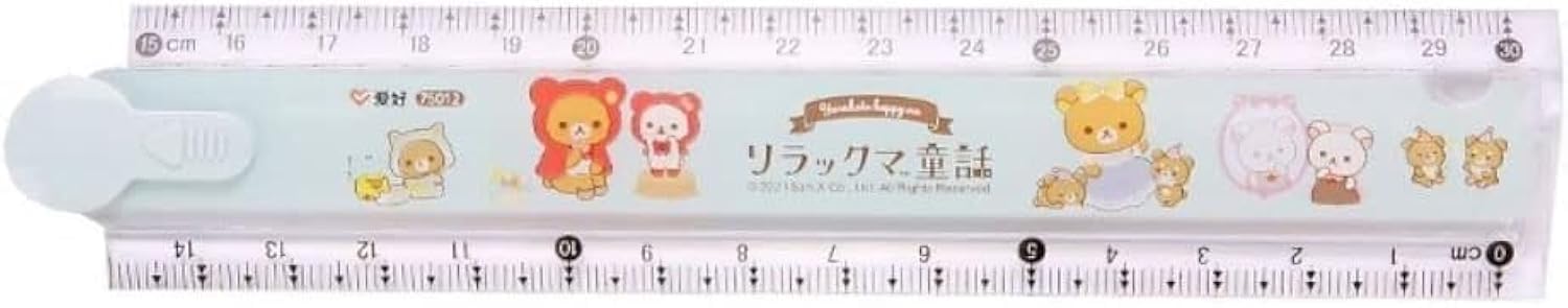 1Pcs Cute Cartoon Animal Print Plastic Rulers, Kids Ruler for School, Stationery Drawing Rulers Drafting Tools and Drafting Kits