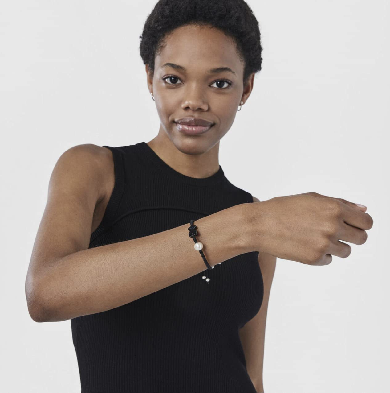 TOUS - Damen-Armband mit Onyx-Armband.