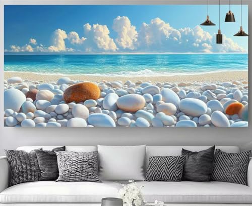 Artisanat 5D peinture diamant géante avec strass cristal de mer