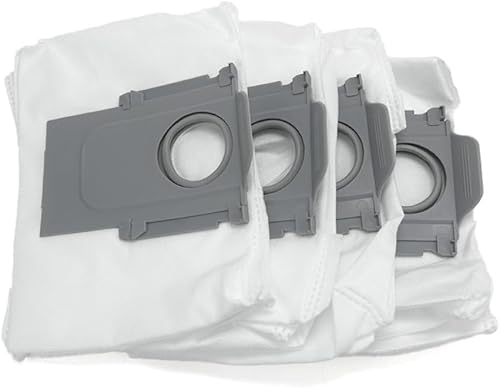 Miniatura 4 de Accesorios de repuesto para aspiradora Roborock Q5 Pro+/Q8 Max+ Plus, incluye 2 cepillos principales, 4 cepillos laterales, 2 filtros Hepa, 4 bolsas