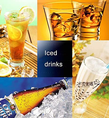 Máquina portátil para hacer hielo - Hielo en cubos listo en 6-10 minutos - Produce 40 libras de hielo en 24 horas - Ideal para hogar, oficina, bar o cocina miniatura 5