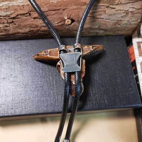Image of Animal & Plant Bola Tie Bolo Tie Wedding Necklace for Men Women Groomsmen Western Cowboy Necktie