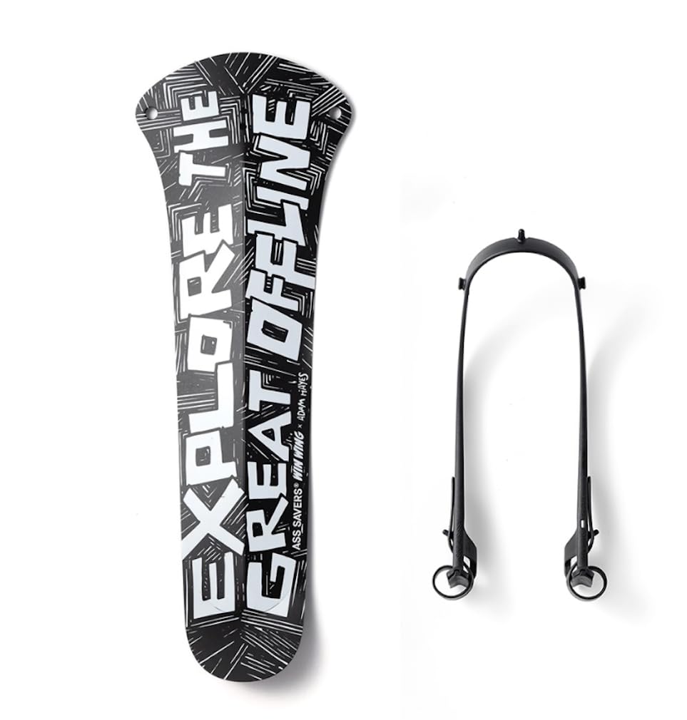 Ass Savers WGS-​2 Win Wing Gravel, Spritzschutz HR, Great Offline, WGS-​2-​OFL