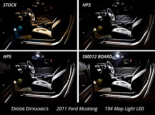 Luces LED para mapa Ford Mustang 2010-2014 Cool White miniatura 3