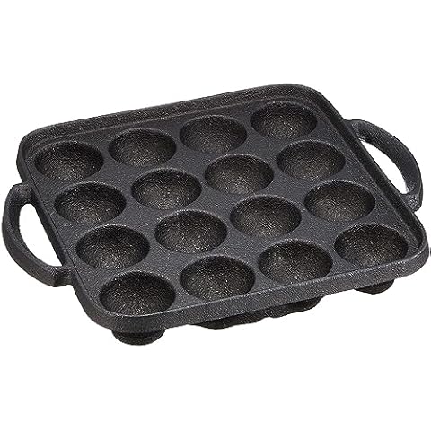 TIKUSAN Cast Iron Takoyaki Maker for Gas Cover