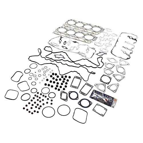 Image of Partsflow Head Gasket Set 0.037 Thick For Chevy C4500 C5500 Kodiak For Chevy Express 2500 3500 For Chevy Silverado For Chevy Silverado For GMC Savana For GMC Sierra For Hummer H1 6.6L V8 (32 Valve)
